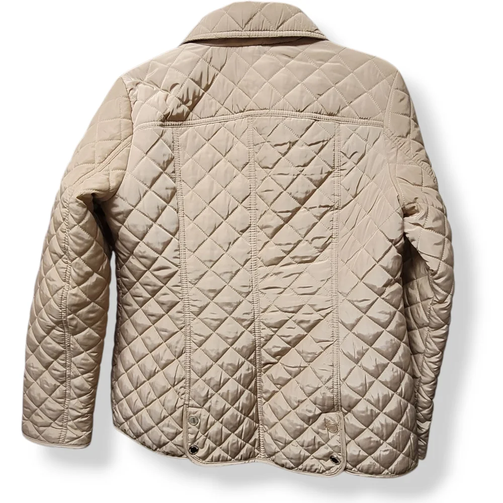 MICHAEL Michael Kors Quilted Tan Jacket, Medium - Picture 2 of 8